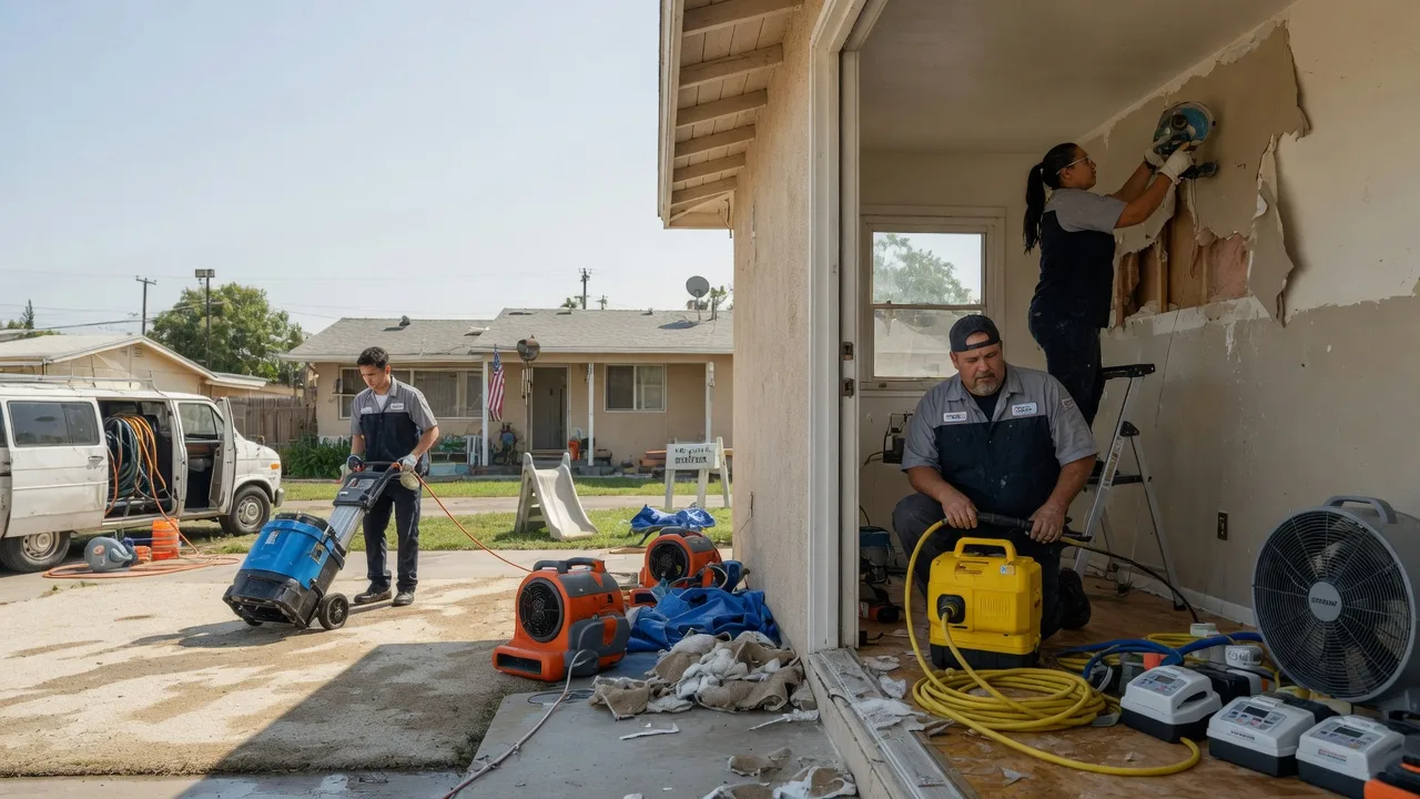 Water Damage Restoration in Asher, OK near me